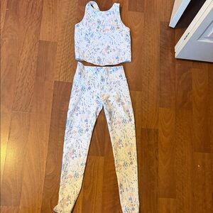 DSG Multicolor Splatter Tank and Leggings